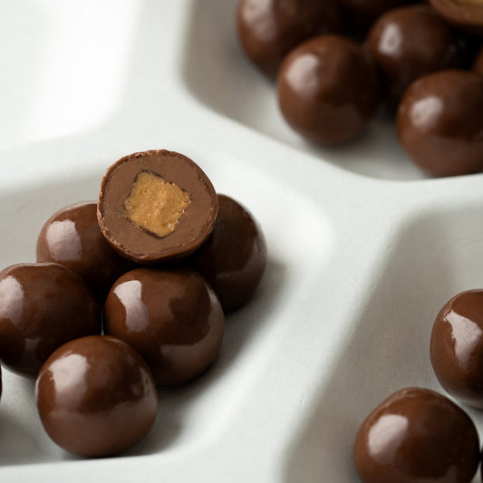 Hazelnuts Milk Chocolate and Waffles