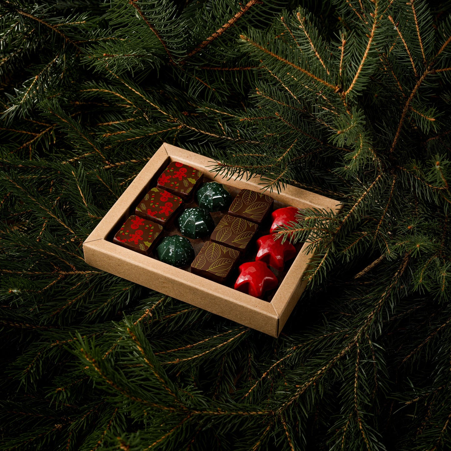 Christmas Box with 12 Chocolates