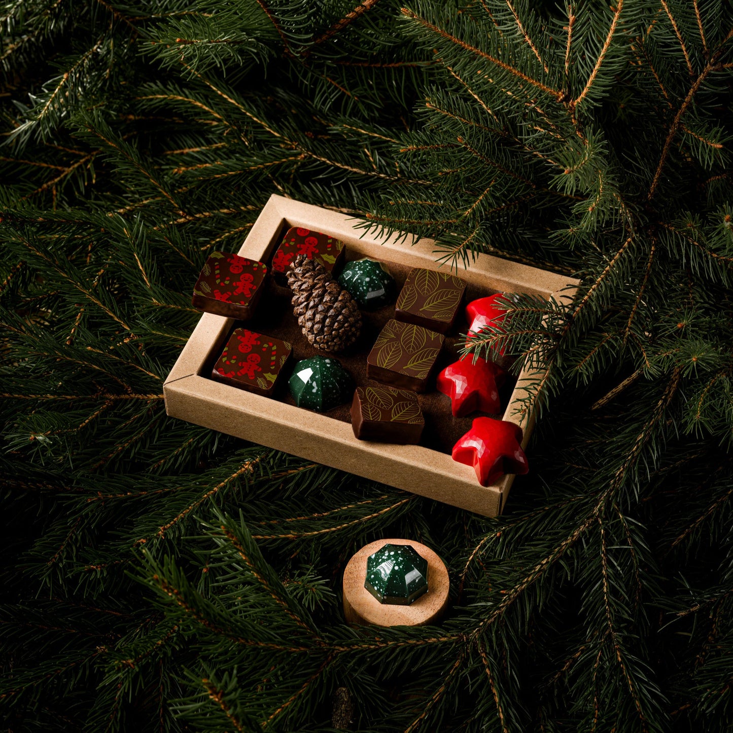 Christmas Box with 12 Chocolates