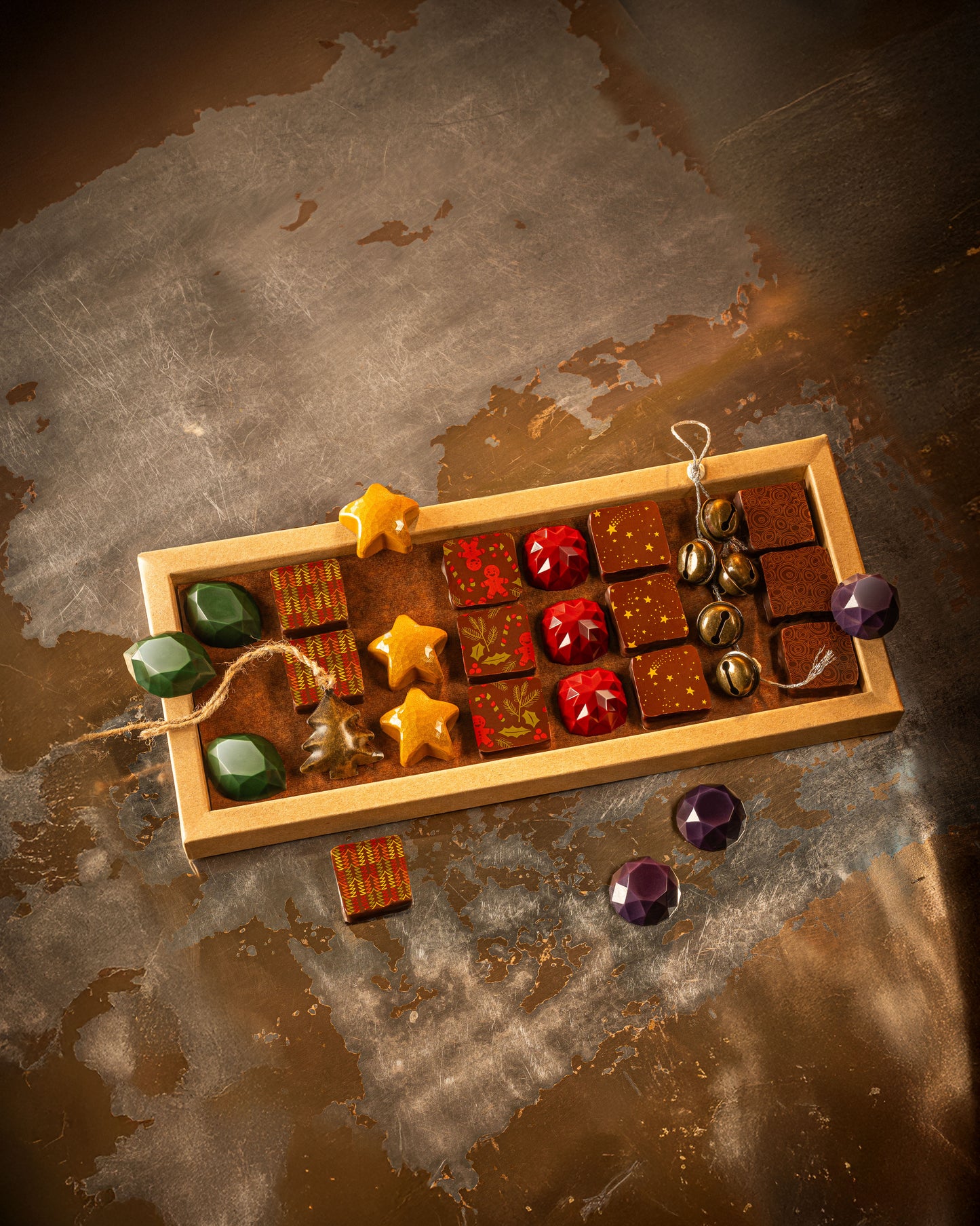 Christmas Box with 24 Pralines