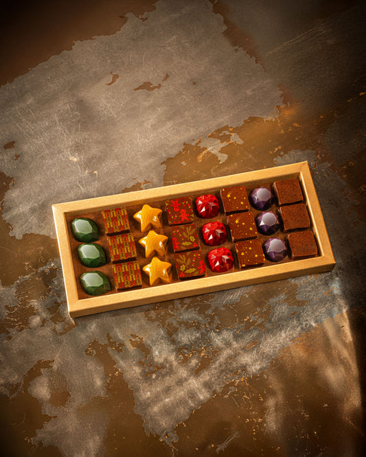 Christmas Box with 24 Pralines