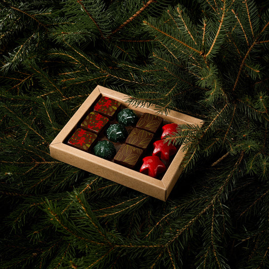 Christmas Box with 12 Chocolates